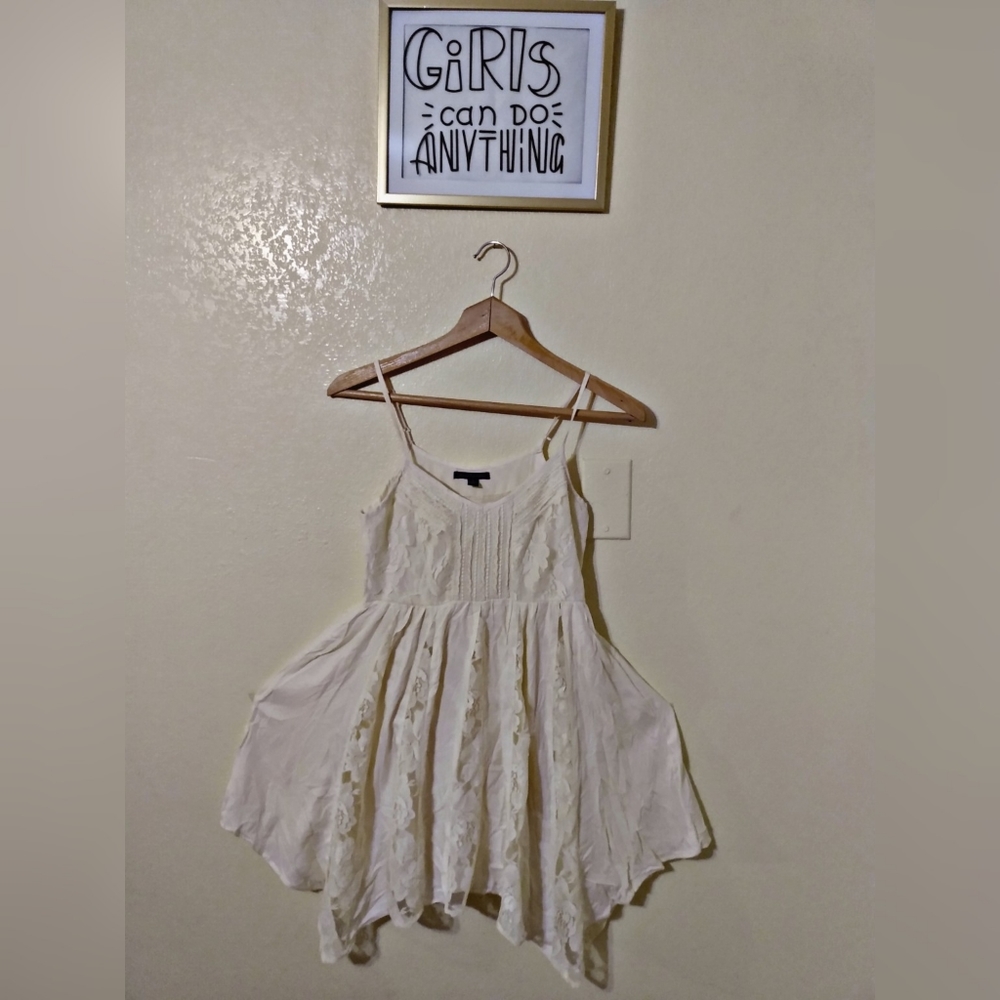 White dress.
